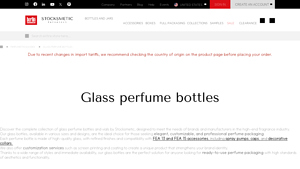 Stocksmetic - Luxury Glass Perfume Bottles