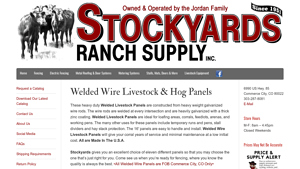 Stockyard Supply - Welded Wire Livestock Hog Panels