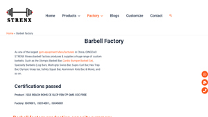 Strenx - Custom Barbells