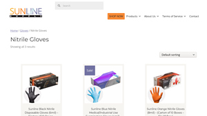 Sunline - Bulk Nitrile Exam Gloves