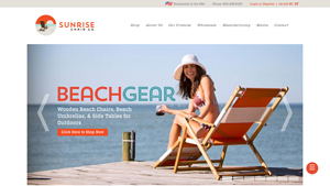Sunrise Chair Co - Handmade Wooden Beach Chairs