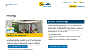 SunSetter - Retractable Awnings