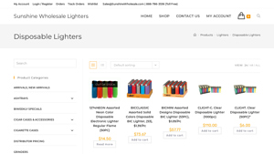 BIC - 1274NEON Assorted Neon Color Disposable Lighter