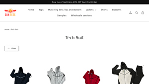 Sun Tees Inc. - Tech Suit Collection