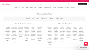Superflive - Wholesale Perfume Solutions