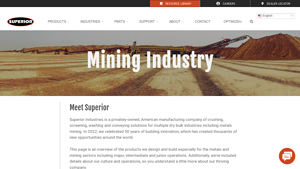 Superior Industries - Mining Equipment Solutions