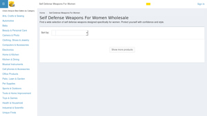 Supply Leader - Women's Self Defense Weapons