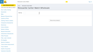 SupplyLeader - Moissanite Cartier Watches