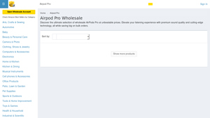 Supply Leader - Wholesale AirPods Pro