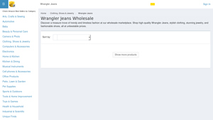 Wrangler Jeans - Wholesale Pricing