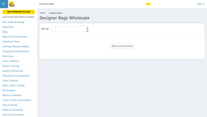 SupplyLeader - Designer Bags Wholesale