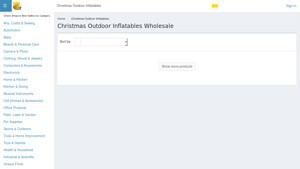 SupplyLeader - Christmas Outdoor Inflatables