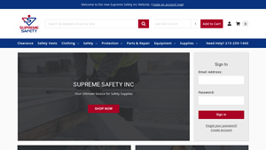 Supreme Safety Inc - Key Products