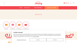 Sweet Starling Co - Boots Collection