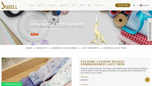 Swell Industry - Custom Embroidered Lace Trim