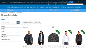 T-Shirt Wholesaler - Denim Jackets