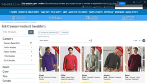 Hanes - Bulk Crewneck Hoodies & Sweatshirts