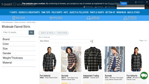Flannel Shirts - Wholesale Selection