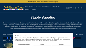 Tack Shack - Stable Supplies