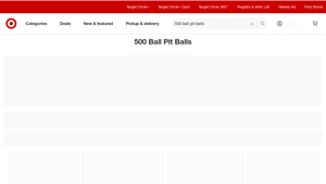 Target - 500 Ball Pit Balls