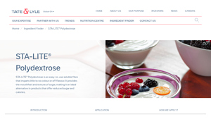 Tate & Lyle - STA-LITE® Polydextrose