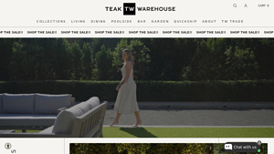 Teak Warehouse - Outdoor Teak Furniture