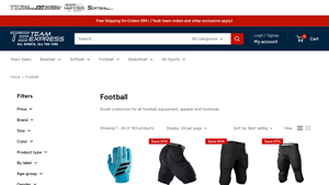 Team Express - Football Equipment and Apparel