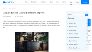 Tendata - Furniture Exports