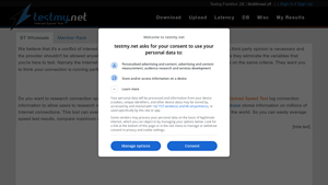 BT Wholesale - Speed Test