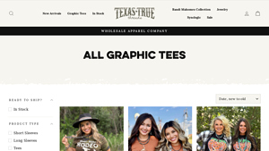 Texas True Threads - Wholesale Graphic Tees