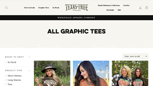 Texas True Threads - Wholesale Graphic Tees & Screen Print Shirts