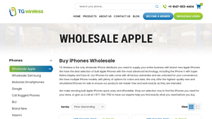 TG Wireless - Wholesale Apple iPhones