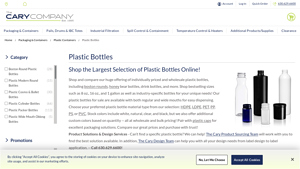 The Cary Company - Plastic Bottles