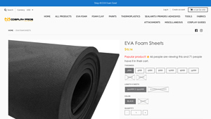 The Cosplay Pros - EVA Foam Sheets
