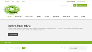 The Fabric Market - Quality Denim Fabrics
