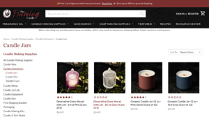 The Flaming Candle - Candle Jars