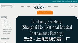 Dunhuang - Guzheng 694FF 'Twin Mandarin Ducks'