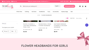 The Hair Bow Company - Affordable Flower Headbands