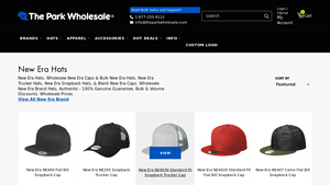 New Era Hats - The Park Wholesale