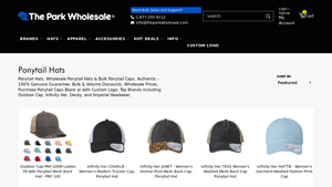 The Park Wholesale - Ponytail Hats
