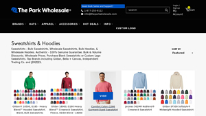 The Park - Wholesale Sweatshirts & Hoodies
