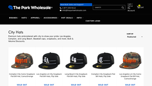 City Hats - Variety of Wholesale Hats