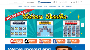 The Rhinestone World - Rhinestones & Heat Transfer Supplies