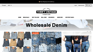 Thrift Vintage Fashion - Wholesale Denim Products