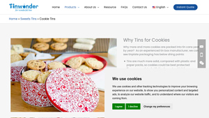 TinWonder - Custom Cookie Tins