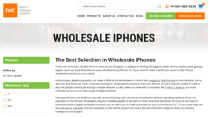 Today's Closeout - Wholesale iPhones