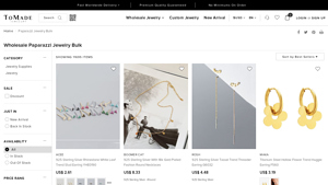 Tomade - Wholesale Paparazzi Jewelry