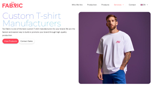 Too Fabric - Custom T-Shirt Manufacturer