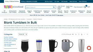 Totally Promotional - Blank Tumblers