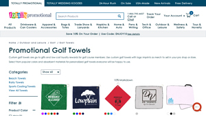 Totally Promotional - Custom Logo Golf Towels
